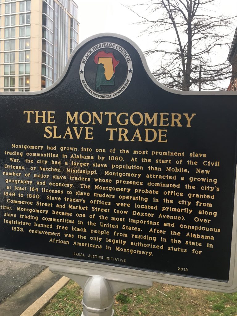 Montgomery Slave Trade – Walk to Freedom